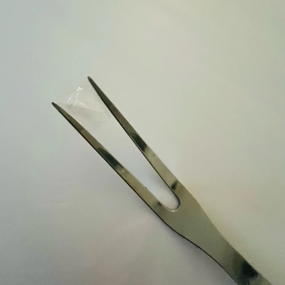 Vintage Ekco Flint Arrowhead Stainless Steel 2-Prong Meat Carving Fork 12”